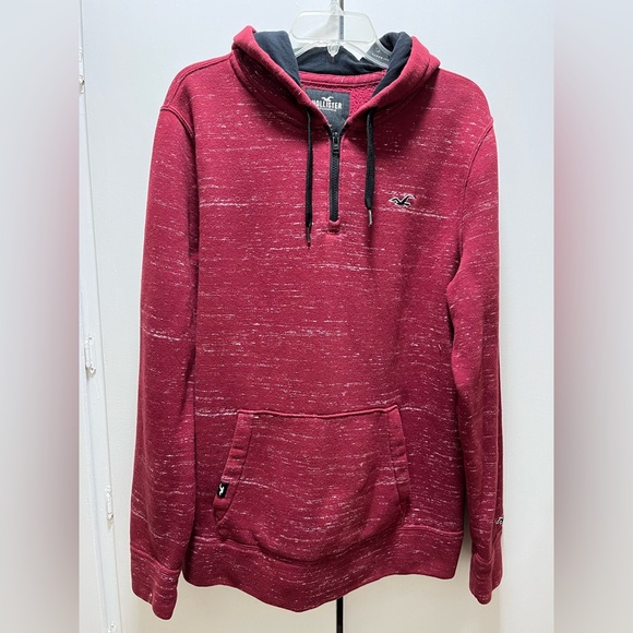 Hollister Other - Hollister Men's Maroon Hoodie